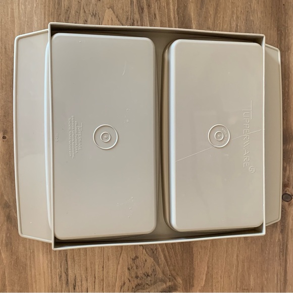 Tupperware Deviled Egg Tray Carrier Vintage 722 723 4 Pieces - Picture 10 of 14